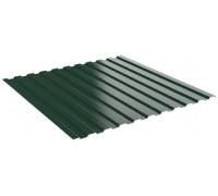 Профнастил С-8 ТУ 0,45 зеленый мох RAL 6005 1,2*2,0 м