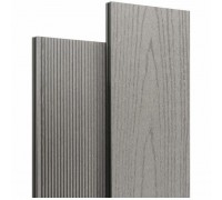 Террасная доска Harvex "AeroSlim" 140*18*3000 Серый дым