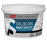 Декоративная штукатурка камешковая PARAD silikon kratzputz S210 15кг К1,5