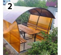 Беседка Грибок 2м +ДОСКИ