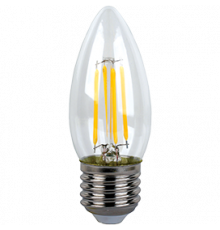 Лампа светодиод Ecola Premium E27 свеча 5W 2700K F