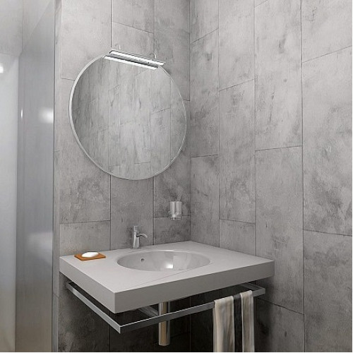 Столешница из керамогранита LOFT 80 Светло-серый MA01 Nat