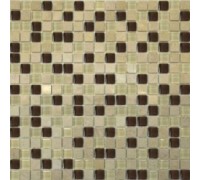 Мозаика бежевая, коричневая, молочная 15мм*15мм