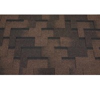 Черепица Roofsields Модерн Эко лайт фемели коричневая 3м.кв