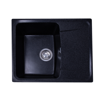 Сарапул Ижевск Мойка кухонная GranAlliance G-22 черный напольные покрытия купить цена пороги ламинат линолеум виниловая плитка недорого каталог в наличии сайт ассортимент размеры