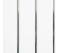 Панель 8мм Серебро лак 3-х пол. Premium 3,0*0,25