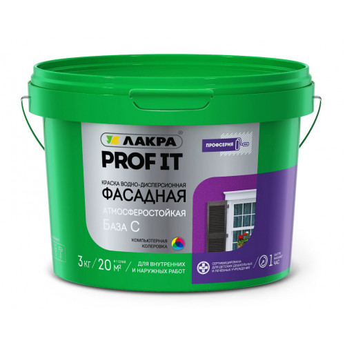 ВДВА фасадная PROF IT база С 3кг Лакра