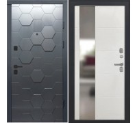 Дверь мет Luxor 2МДФ 3D 860мм Правая