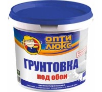 Грунтовка под обои 5кг Оптилюкс