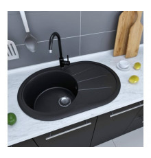 Мойка кухонная GranAlliance G-32 черный