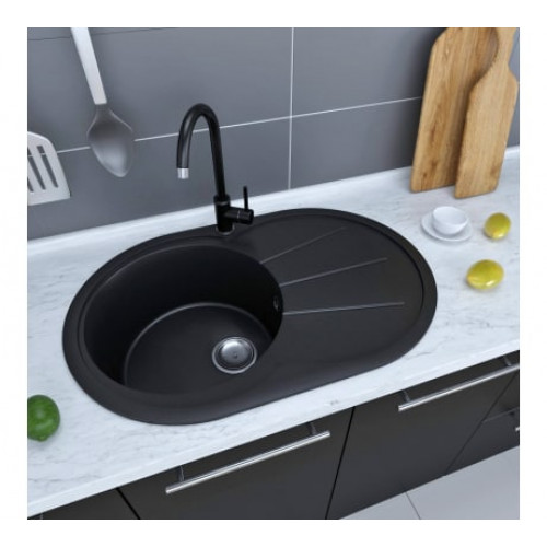 Мойка кухонная GranAlliance G-32 черный