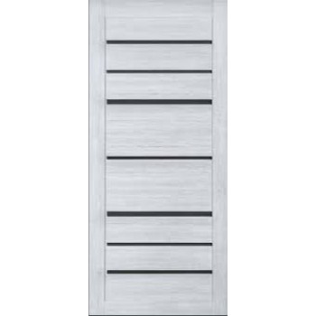 Купить двери недорого межкомнатные и входные по низким ценам в Сарапуле Ижевск Фейерверк красокДверь Ника-12 Альпийская ель ПВХ стекло черное