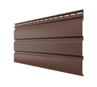 Софит коричневый/каштан без перфорации 0,3*3м ТН