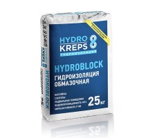 Гидроизоляция HYDROKREPS HYDROBLOCK 25кг Крепс