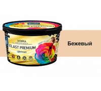 Затирка для швов Elast Premium бежевая 2кг Bergauf