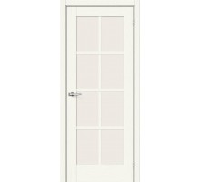 Дверь ЭКО Prima Прима-11.1 White Wood / Magic Fog
