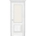 Купить двери недорого межкомнатные и входные по низким ценам в Сарапуле Ижевск Фейерверк красокДверь ЭКО  Классико-13 Virgin / White Сrystal