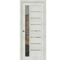 Дверь ЭКО Порта-27 Bianco Veralinga / Mirox Grey