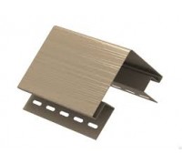 Угол наружный бежевый для сайдинга 3,05 Ю-пласт