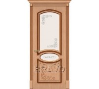 Дверь шпон Азалия Дуб Ф-01 ПО СТ-Худ Ковров