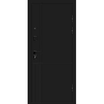 Купить двери недорого межкомнатные и входные по низким ценам в Сарапуле Ижевск Фейерверк красокДверь мет Optim Z-2 9см Нео Зеркало Белый/Муар черный 