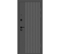 Дверь мет Optim Z-2 9см Классика Белый/Букле графит 