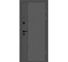 Дверь мет Optim Z-2 9см Классика Белый/Букле графит 