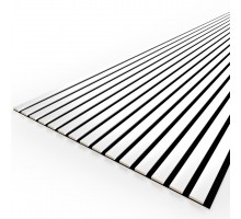 Панель Акустическая МДФ STELLA Белый 2780*600*9