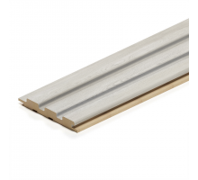 Реечная панель МДФ Stella Beats Standart Дуб Грей 2700*119*16