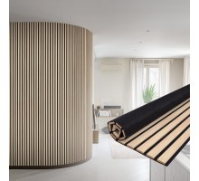 Панель Акустическая МДФ STELLA Дуб Снежный 2780*600*9