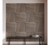 Панель Акустическая МДФ STELLA Дуб Винтаж 600*600*9