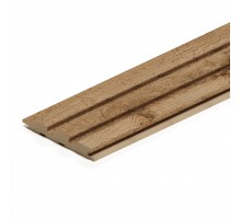 Реечная панель МДФ Stella Beats Light Пекан 2700*119*16