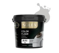 Краска для пола SOLEX Серый RAL 7047 COLOR FLOOR 1кг Ижсинтез