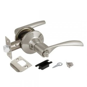 Сарапул ИжевскРучка защелка 6010 SN-B (фик) мат никель напольные покрытия купить цена пороги ламинат линолеум виниловая плитка недорого каталог в наличии сайт ассортимент размеры