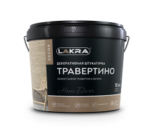 Дек-ая шт-ка с эф травертина 15кг Лакра Декор Травертино