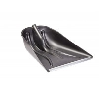 Лопата д/снега №3 360*500 пласт.алюм кромка усиленная