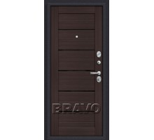 Дверь мет ДС Porta S-3 4/П22 Al 28/Wenge veral 88/98 Лев,пр