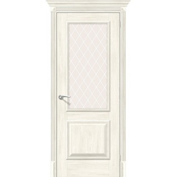 Купить двери недорого межкомнатные и входные по низким ценам в Сарапуле Ижевск Фейерверк красокДверь ЭКО Классико 13 Nordic Oak/White Сrystal