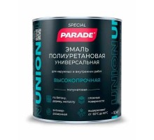 Эмаль универ. полиуретановая PARADE UNION база C 0,9л