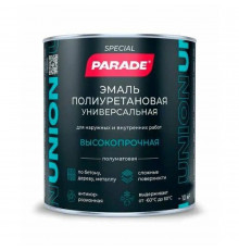 Эмаль универ. полиуретановая PARADE UNION база C 0,9л