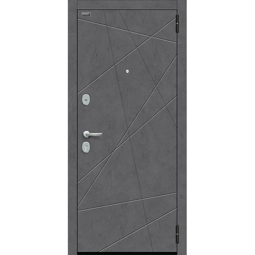 Дверь мет Bravo R-2 Граффити-5.5 Kale Slate Art/Look Art