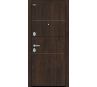 Дверь мет Bravo R-2 Прайм Kale Almon 28/Bianco Veralinga