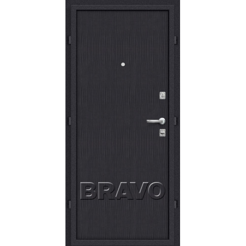 Дверь мет Кобра BlackWood 205*88,96 пр., лев. Лунный камень