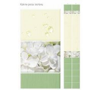 Панель 8мм Капли росы зелень 2,7*0,25 UNIQUE+ КОМПЛЕКТ 2шт