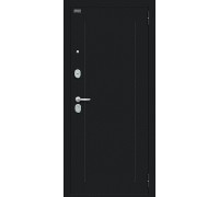 Дверь мет Bravo R-2 Флэш Snow Melinga R/Букле черное