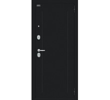 Дверь мет Bravo R-2 Флэш Snow Melinga R/Букле черное