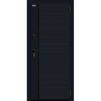 Купить двери недорого межкомнатные и входные по низким ценам в Сарапуле Ижевск Фейерверк красокДверь мет Bravo R-2 Борн 117/М22 Wenge Ver BL/Букле черное