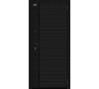 Дверь мет Bravo N-3 Лайнер-3 Black Carbon/Off-white 