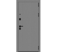 Дверь мет Optim Тайга-9.2 Зеркало/антик серебрянный 