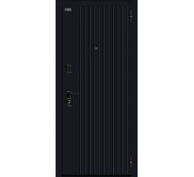 Дверь мет Bravo R-3 Граффити-32/32 Total Black/Super White